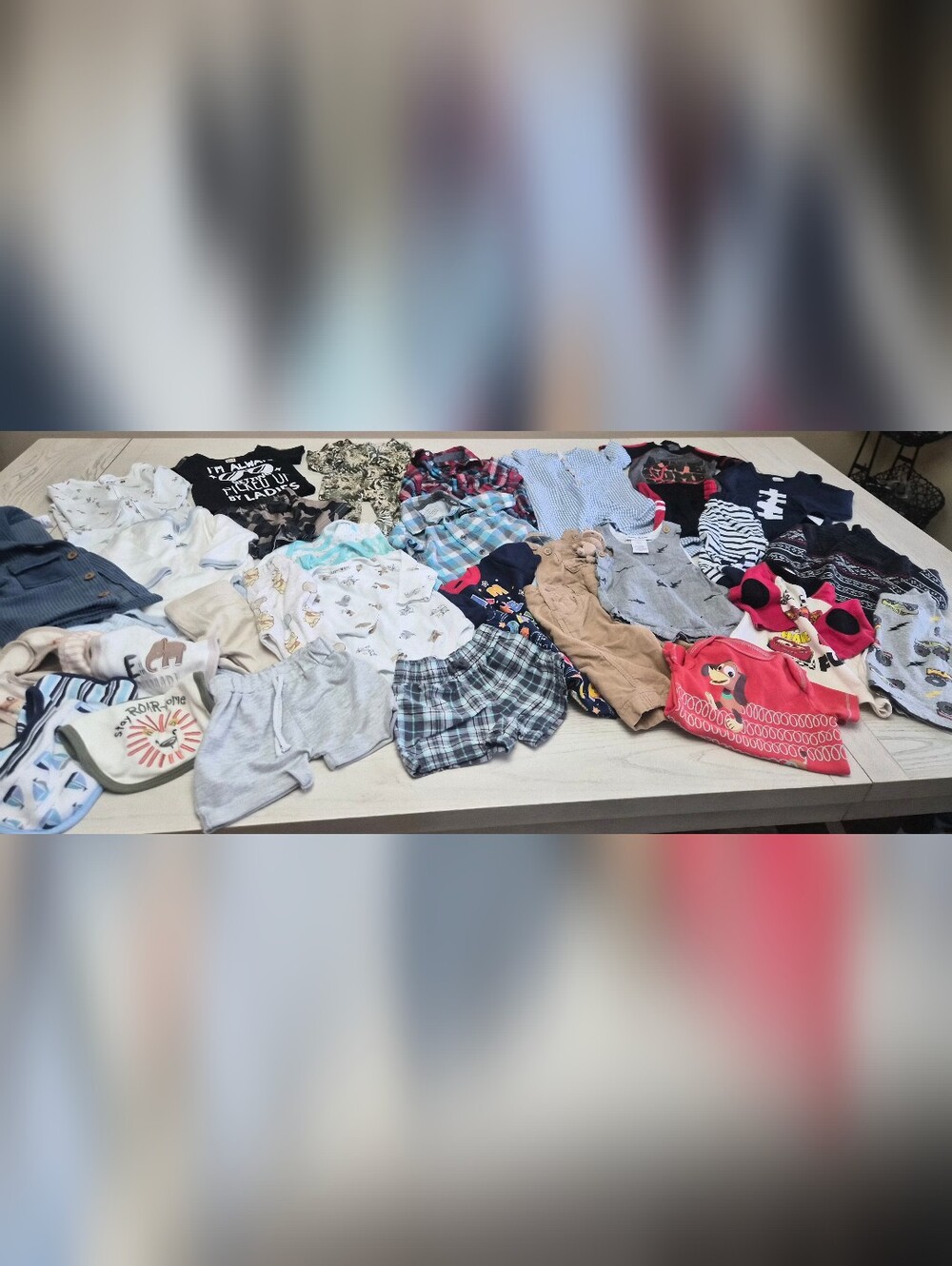Huge Baby Boy Clothes Lot Size 3/6 M
